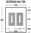 Georgian Half 950